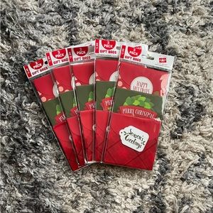 LOT of Christmas Gift Card Holders Bags